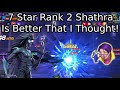 7 Star Rank 2 Shathra Feels A Lot Better In Terms Of Damage! | Marvel Contest Of Champions