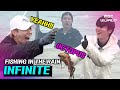 [C.C.] Even the nature can't stop INFINITE from fishing #INFINITE