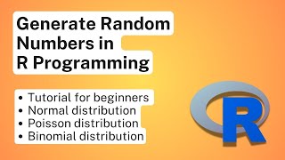 Generate Random Numbers in R Programming | Tutorial for Beginners