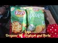 Lays Oregano VS  Yoghurt and Herbs  - flavors of lays found in Greece