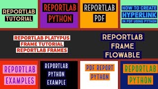 REPORTLAB|REPORTLAB PYTHON TUTORIAL| Reportlab Platypus Frames Tutorial|PART:23