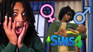 I'M OFFICIALLY A DAD...on Sims 4