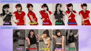 [HD]Juice=Juice - Romance no Tochuu (Original vs Updated/Actualizado) [Color Coded]