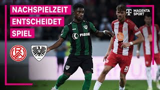Rot-Weiss Essen - Preußen Münster, Highlights mit Live-Kommentar | 3. Liga | MAGENTA SPORT