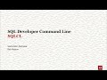 SQL Developer Command Line SQLcl