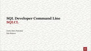SQL Developer Command Line SQLcl