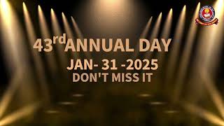 43rd Annual Day -2025  Promo