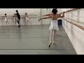 Vaganova Level 1 ballet class