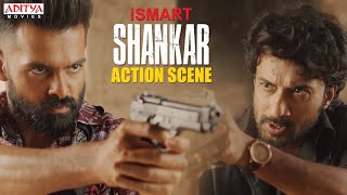 Gun Fight Action Scenes | iSmart Shankar Hindi Dubbed (2020) | Ram Pothineni, Satya Dev