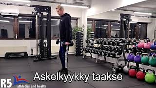 Askelkyykky taakse