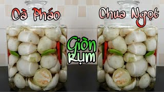 Cách làm Cà Pháo ngâm Chua Ngọt giòn rụm | HM together