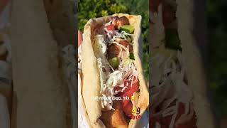 Greek Pork Souvlaki - Souvlakia | ggmix #kebab #greekcuisine #streetfood