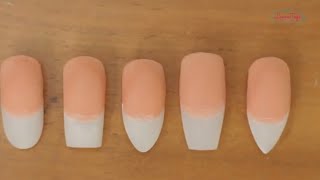 5 BASIC NAIL TIP SHAPES 💅