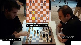 Kingside Implosion! Nepomniachtchi vs Mamedyarov | 10th Vugar Gashimov Memorial 2024 Blitz