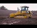 Komatsu D61EXi dozer with Intelligent Machine Control