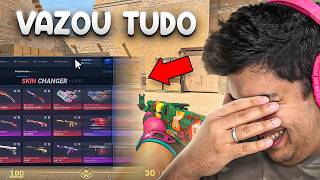 golpista tentou scammar USANDO SKIN CHANGER e FOI DESMASCARADO AO VIVO (scammer MAIS BURRO do CS 2)