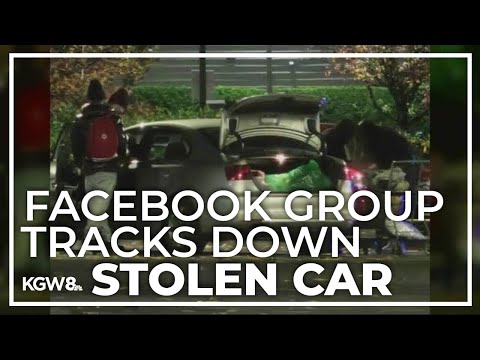 Facebook Group Finds Stolen Car In Portland - YouTube