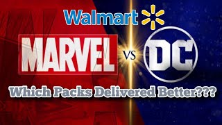 Marvel vs DC • Which Walmart Packs Delivered Better ???