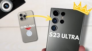 10 REASONS WHY the S23 ULTRA is BETTER than the iPhone 15 Pro Max!