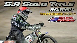 South Australian Solo Speedway Title 2024/25. Speedway Motorcycles