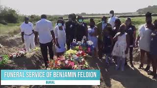 FUNERAL SERVICE OF BENJAMIN FELOION