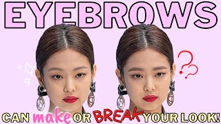 EYEBROWS can Make or Break your look | BEST BROWS for YOUR FACE | Tutorial & Tip