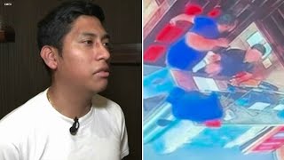 Restaurant worker in downtown LA brutally attacked by customer over food order delay