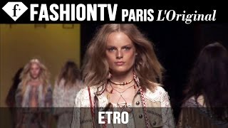 Etro Spring/Summer 2015 Runway Show | Milan Fashion Week MFW | FashionTV