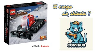 LEGO 42148 - Ratrak - Z czego się składa #5