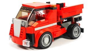 Decool 31017 Multificence Rage Track red dump truck | Video for lego fans!