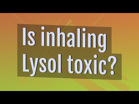 What happens if you inhale too much Lysol?