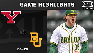 Youngstown State vs. Baylor (2.14.25) Highlights | 2025 Big 12 Baseball