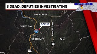 Deputies investigating after 3 found dead in Haywood Co.