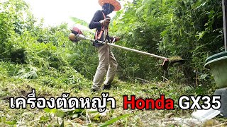 HONDA GX35 เครื่องตัดหญ้า 4 จังหวะ เจ็บแต่จบ