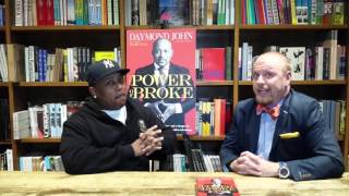 Sebastian Rusk discusses The Power of Broke w/ Shark Tank's Daymond John at Books & Books Miami