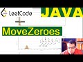 Leetcode MoveZeroes Java solution