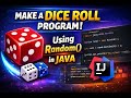 ASMR - Coding. Making a Dice Roller in Java.