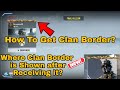 How to Get Clan Border in COD Mobile | Where Clan Border is Shown | How to Equip it | Wisdom Frost