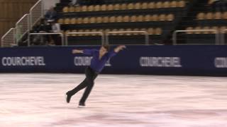 16 Harrison CHOATE (USA) - ISU JGP Courchevel Junior Men Free Skating