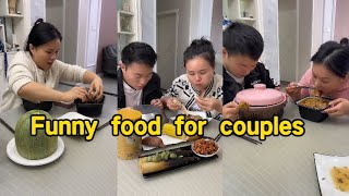 Fangjie, daily life of a couple, food and comedy