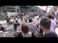 2015堺市だんじり祭り・南区美福連合、試験曳き　檜尾⑨やりまわし（平成27年9月22日）