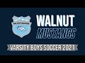 Walnut Mustangs Boys Soccer 2020 21