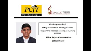 Web Project Task 38 | Create a Ecommerce Web Application | Java Institute