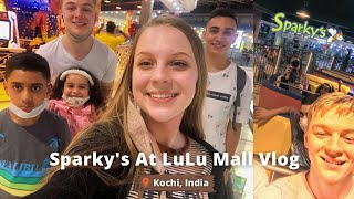 An Amusement  Park In A Mall In Kerala, India?? | Foreigners Go To Sparky's At LuLu Mall 🇮🇳