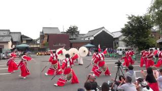 一身田七夕祭り　よさこい炎舞連『神陽～Sin～』さん　「桜倭～YAMATO～」