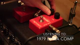 Vintage Shootout: Dyna Comp vs Maxon Compressor