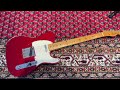 candy apple red amazing 1966 telecaster at guitarpoint