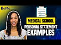 ACCEPTED Medical School Personal Statement Example