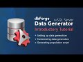 dbForge Data Generator for SQL Server Introductory Tutorial