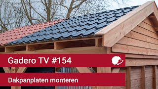 #154 Dakpanplaten monteren